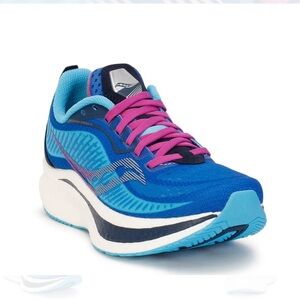 Saucony Women's Athletic Shoes in Blue and Pink